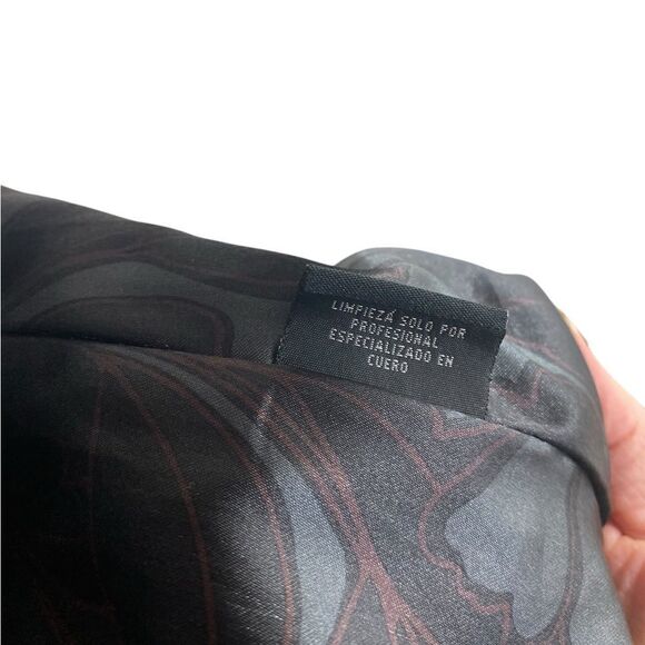 Covington 20-22 W Vintage genuine leather,soft and supple black coat/bla… - Picture 6 of 9